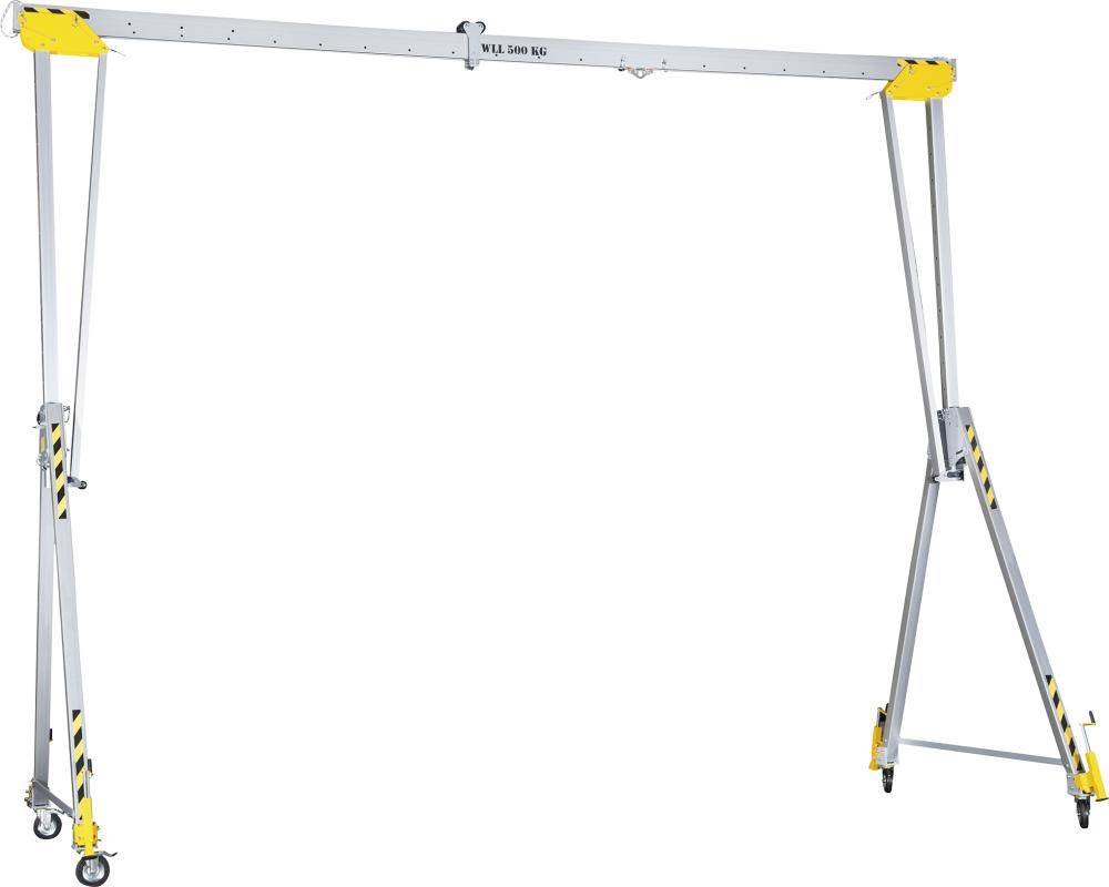 Produktbild Planeta Alu Portalkran RLPK-L-2 fahrbar und klappbar 1750 kg