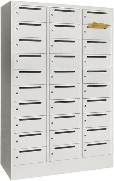 Produktbild Pavoy Verteilerschrank 3 reihig Abteilungsbreite 300 mm H 1850 mm