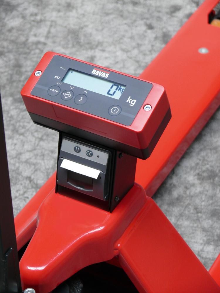 Produktbild Ravas Wiegehubwagen Gabelhubwagen 1100 Last 2000 kg bild 3