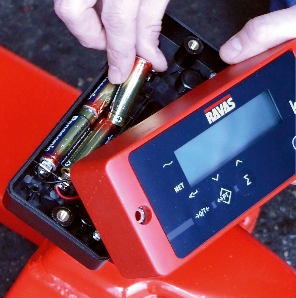 Produktbild Ravas Wiegehubwagen Gabelhubwagen 1100 Last 2000 kg bild 4