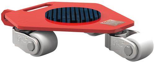 Produktbild GKS Rotationsfahrwerk 1000 kg 376x379x100 mm