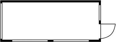 Produktbild SÄBU Raummodul Modell 2 FLADAFI Einzelmodul 6856 6000 x 2500 x 2945 mm