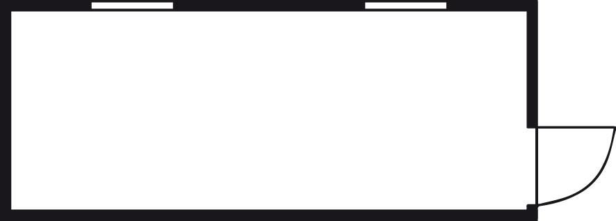 Produktbild SÄBU Raummodul Modell 2 Raumcontainer 2 Fenster 6000 x 2500 x 2945 mm