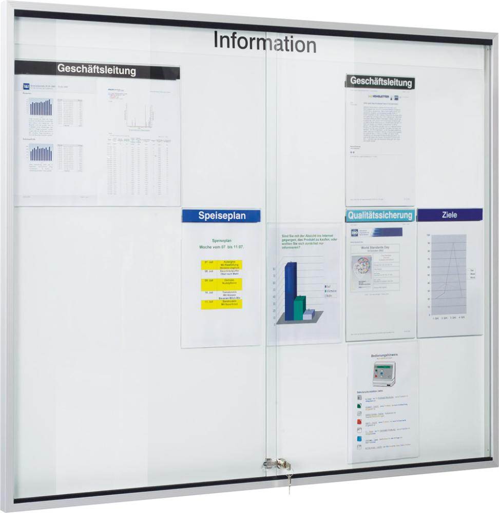 Produktbild Wsm Schiebetürtafel 3 x 2 Blatt 680 x 800 mm