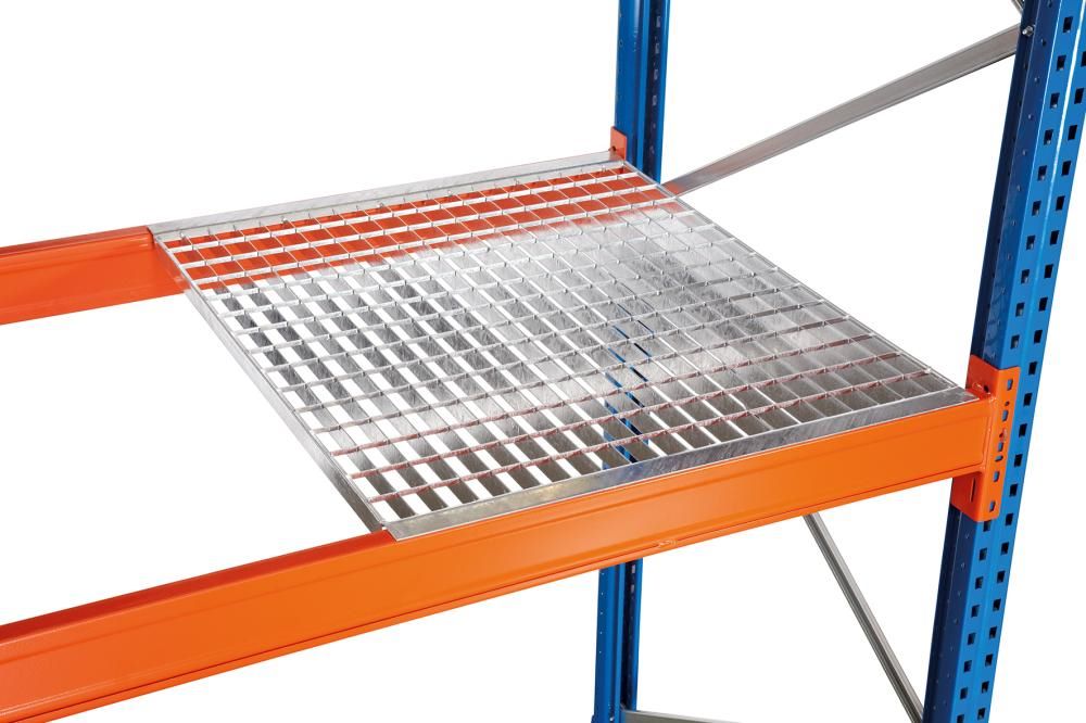 Produktbild Schulte Regale Gitterrost aufgelegt für LxT 2700x1100 mm verzinkt Fachlast 3000 kg