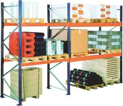 Produktbild Schulte Regale Palettenregal Set 3000 x 5658 x 1100 mm mit Bodenanker