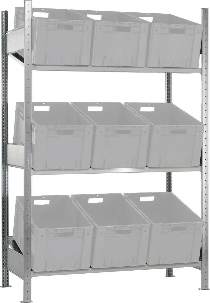 Produktbild Schulte Zusatzebene Schrägregal MULTIplus150 verzinkt 1000 x 600 mm