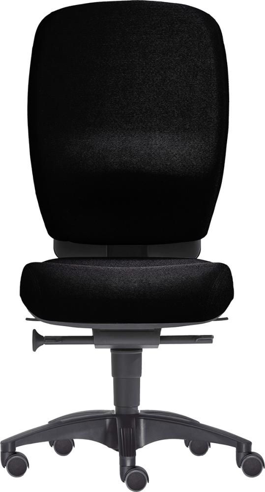 Produktbild Sitwell Bandscheiben Drehstuhl Office bis 120 kg schwarz 100 % Polyester