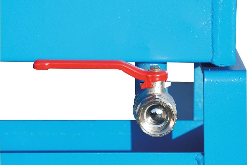 Produktbild Bauer Späne Kippmulde SKK 800 l RAL 5012 bild 4