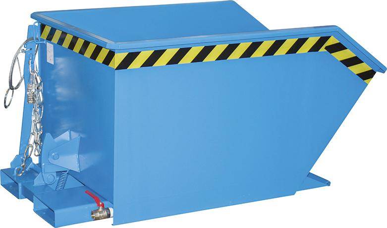 Produktbild Bauer Spänebehälter SGU 50 l mit Lochblecheinsatz RAL 5012