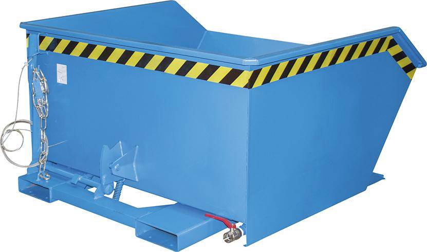 Produktbild Bauer Spänebehälter SGU 75 l mit Lochblecheinsatz RAL 5012