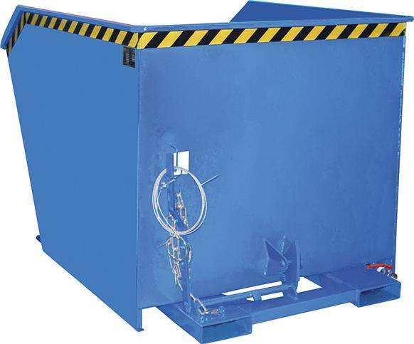 Produktbild Bauer Spänebehälter SGU 150 l mit Lochblecheinsatz RAL 5012