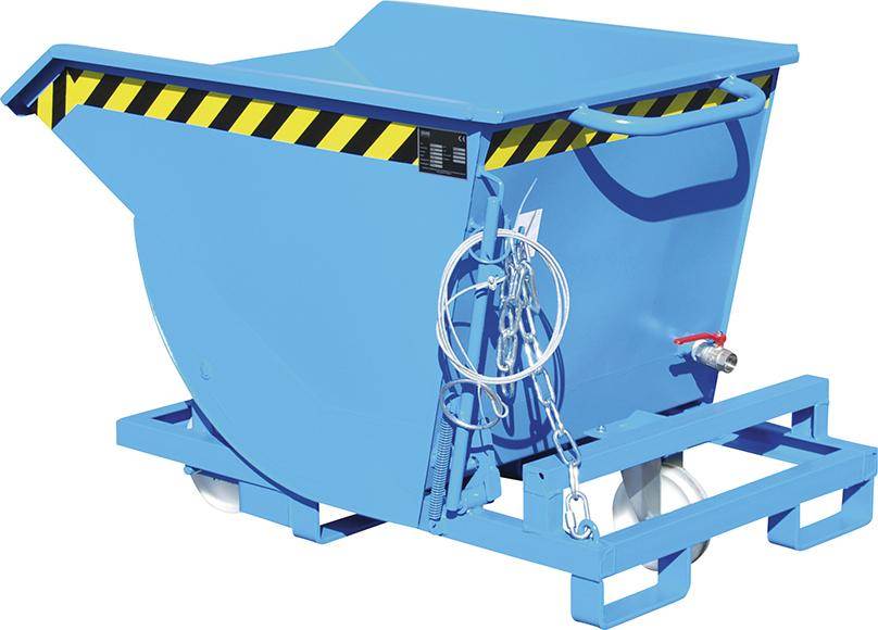 Produktbild Bauer Spänebehälter SKM 30 l mit Siebblecheinsatz RAL 5012