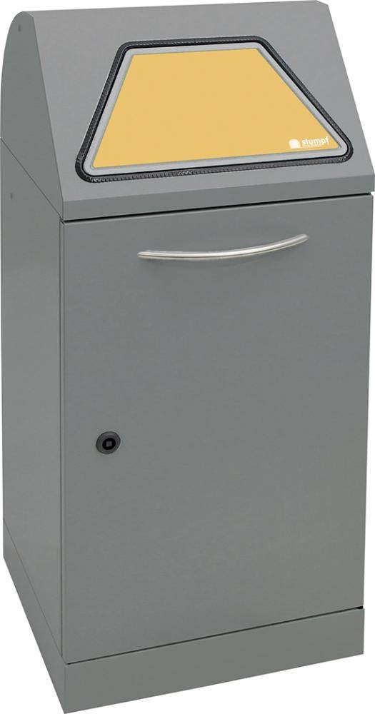 Produktbild Stumpf Wertstoffsammler 60 Liter handbetätigt Stahlblech verzinkt