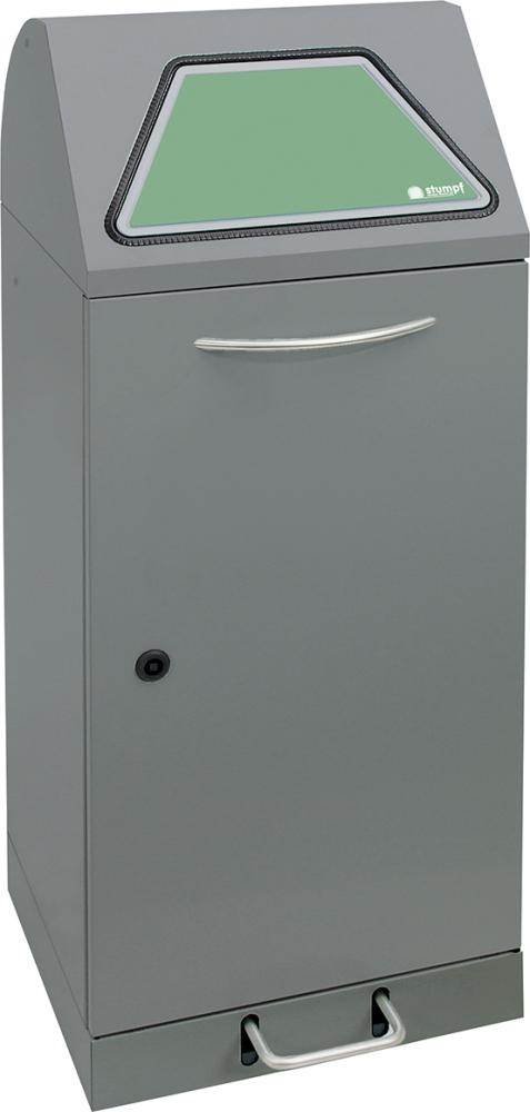 Produktbild Stumpf Wertstoffsammler 75 Liter fußbetätigt verzinkt