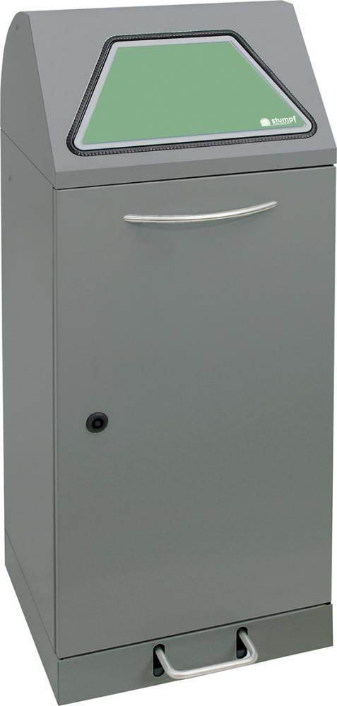 Produktbild Stumpf Wertstoffsammler mit Innenbehälter 75 Liter Stahlblech verzinkt