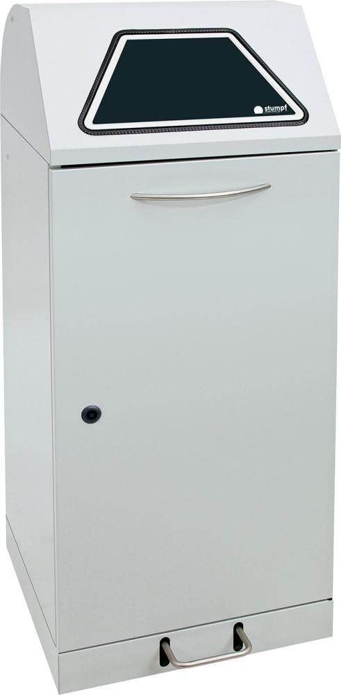 Produktbild Stumpf Wertstoffsammler 120 Liter fußbetätigt 1100 x 450 x 450 mm