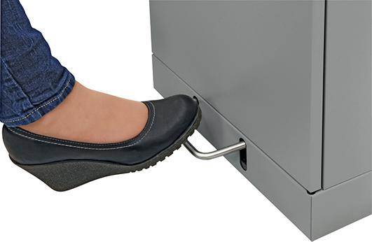 Produktbild Stumpf Wertstoffsammler mit Innenbehälter 45 Liter fußbetätigt bild 3