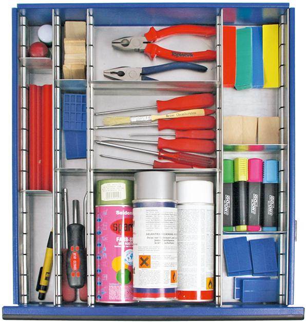 Produktbild Stumpf Einteilungsset für Schubladen 12 teilig Serie STS