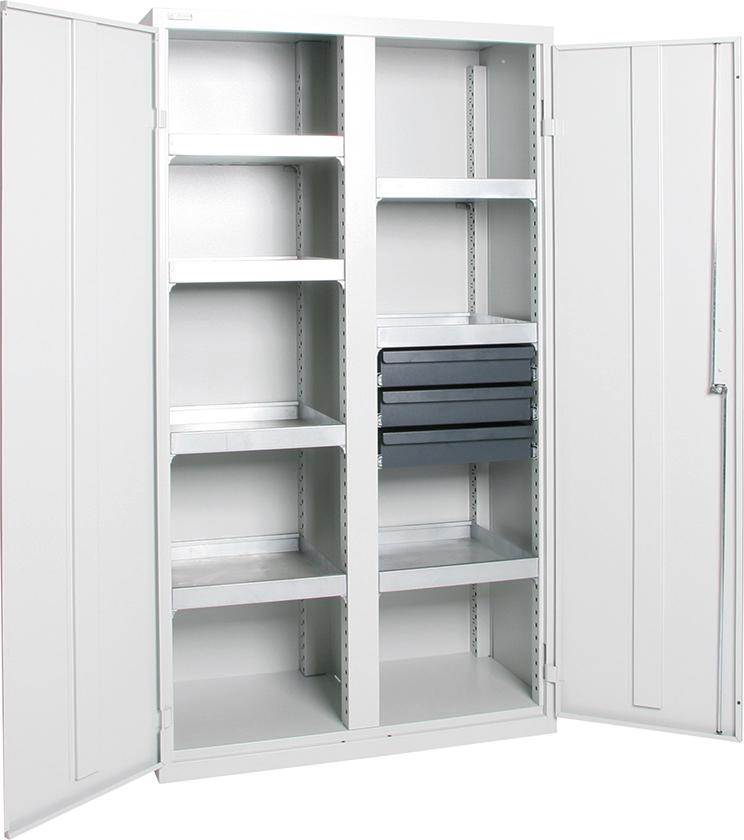 Produktbild Stumpf Umweltschrank BASIC 1800x1000x500 grau bild 2