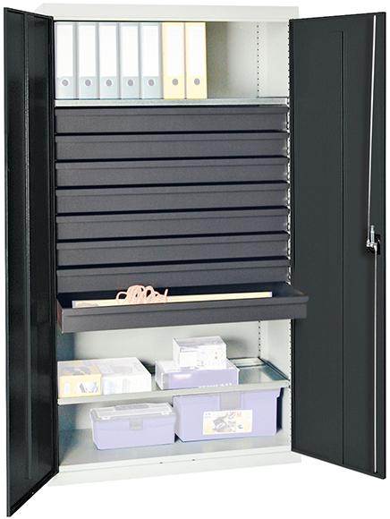 Produktbild Stumpf Werkzeugschrank S3000 8 Schubladen 100mm 2 Fachböden durchgehend