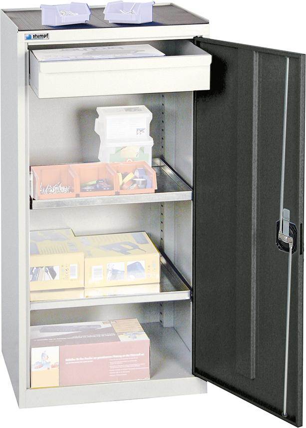 Produktbild Stumpf Werkzeugschrank S2000 mit 2 Fachböden 1 Schublade