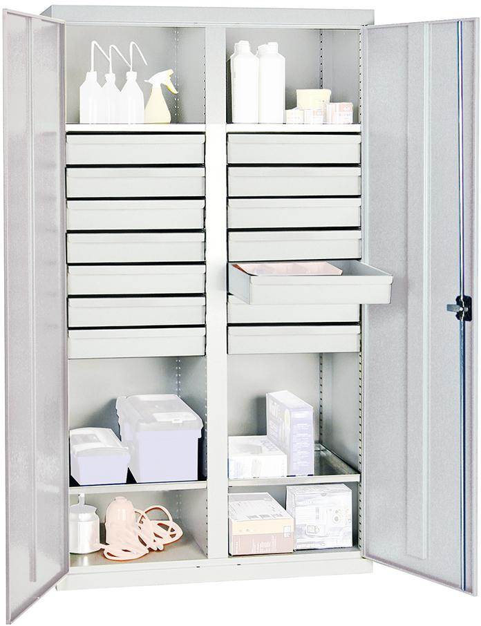 Produktbild Stumpf Werkzeugschrank S2000 4 Fachböden 1800 x 1000 x 500 mm