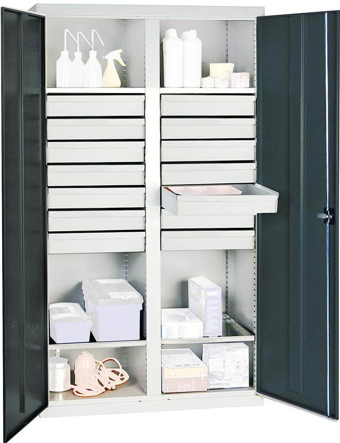 Produktbild Stumpf Werkzeugschrank S2000 14 Schubladen 1800 x 1000 x 500 mm