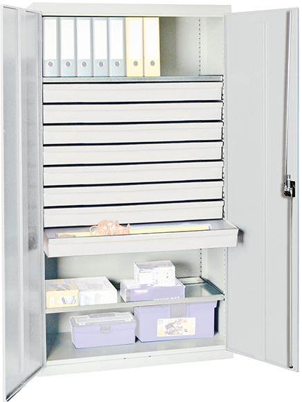 Produktbild Stumpf Werkzeugschrank S2000 2 Fachböden 8 Schubladen
