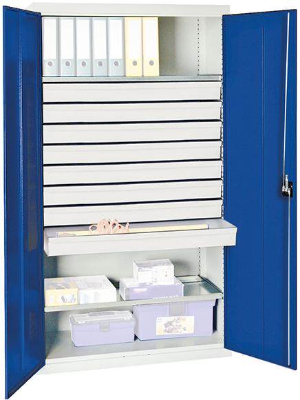 Produktbild Stumpf Werkzeugschrank S2000 2 Fachböden 8 Schubladen Traglast 35 kg