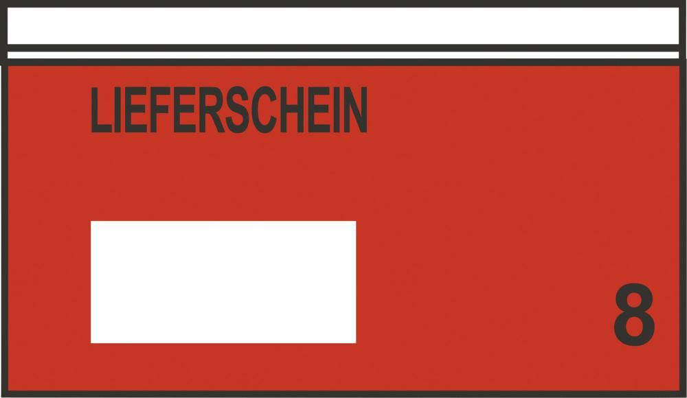 Produktbild Trans-pak Dokumententaschen Standard 240 x 118 mm DIN lang bild 2