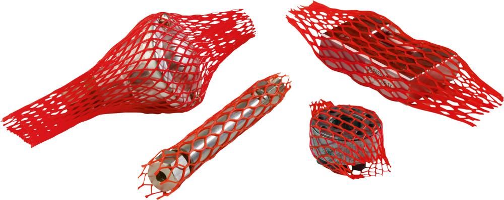 Produktbild Trans-pak Kunststoff Schutznetze Durchmesser 80 bis 130 mm rot