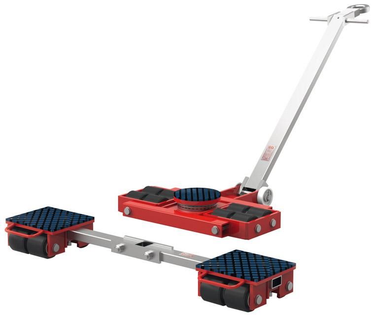 Produktbild GKS Transportfahrwerk bis 6000 kg zum lenken 1080 mm