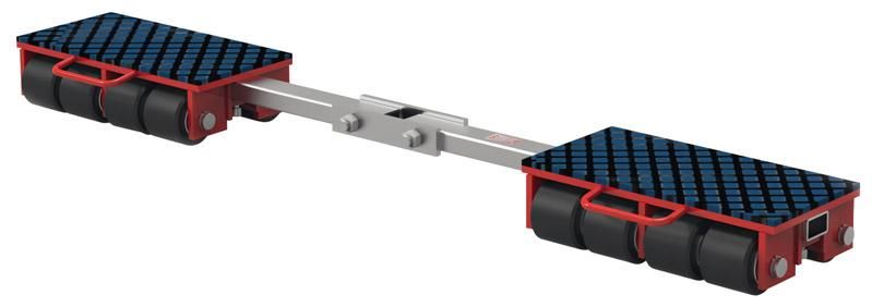 Produktbild GKS Transportfahrwerk Modell L12 bis 12000 kg lenkbar