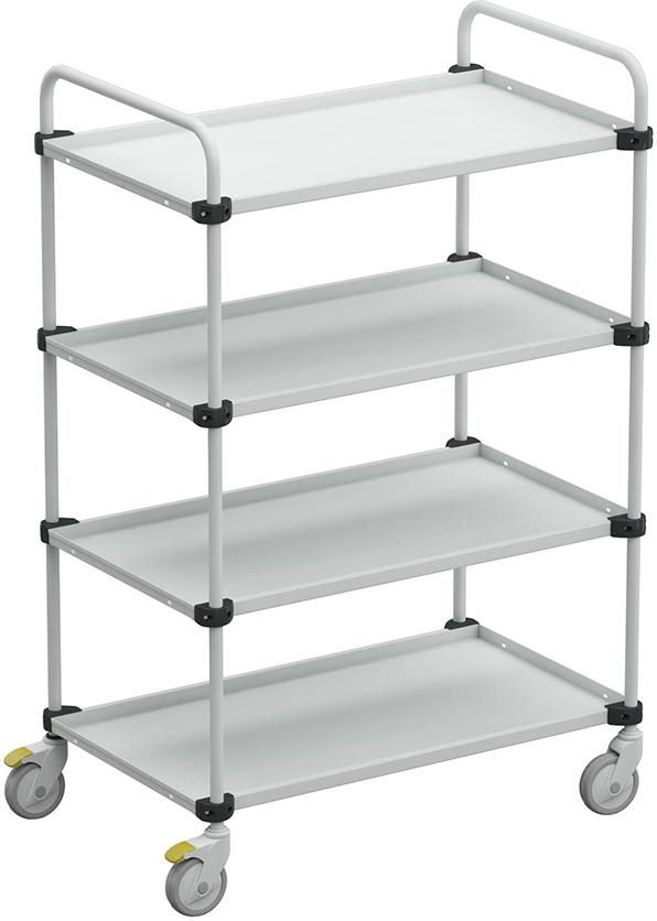 Produktbild Treston ESD Etagenwagen TRTA 535 x 1100 x 1535 mm 4 Etagen bild 1