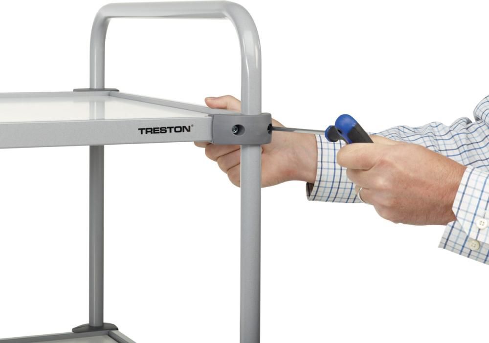 Produktbild Treston ESD Etagenwagen TRTA 635 x 1100 x 1535 mm 4 Etagenböden bild 2