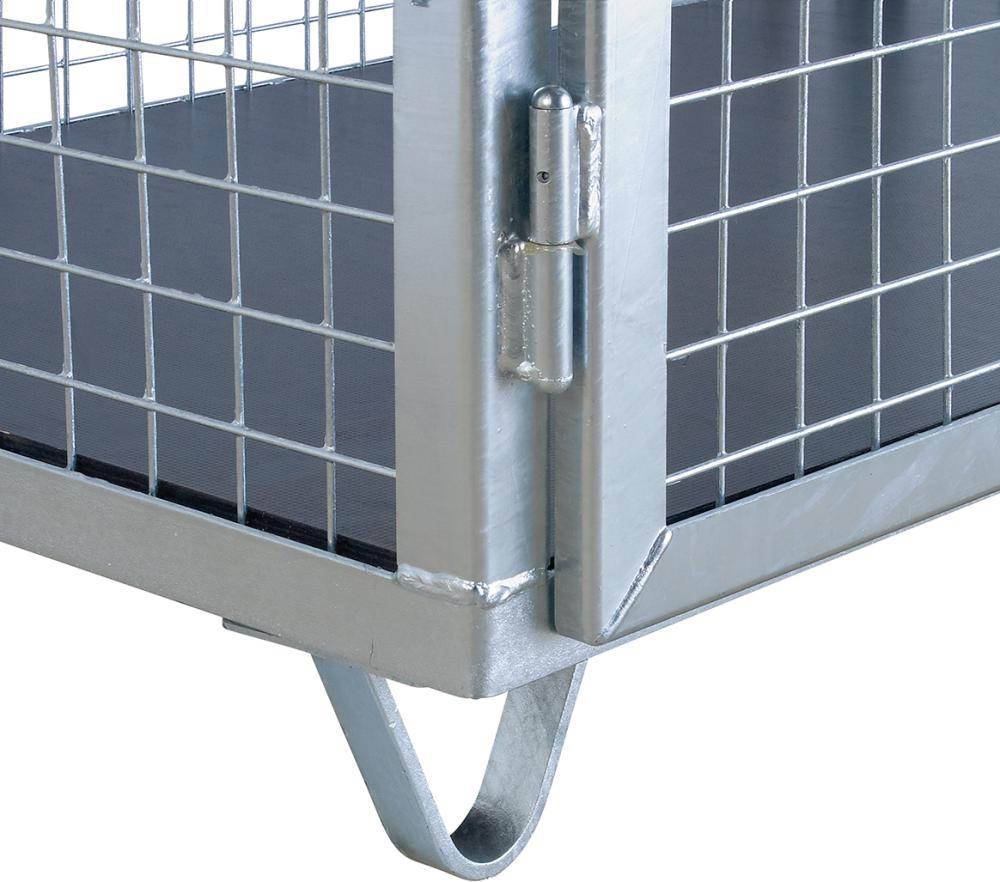 Produktbild TTS Anbausatz Kufen inklusive Bodenplatte für Lagerbox