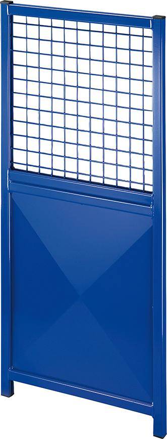 Produktbild TTS Trennwandgitter Wand Element 300 mm grau Kombi Draht Blech