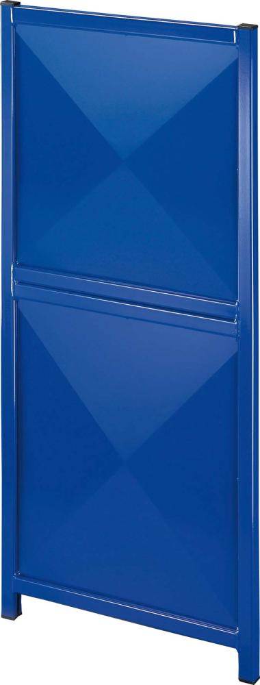 Produktbild TTS Trennwandgitter Wand Element 500mm grau Kombi Blech