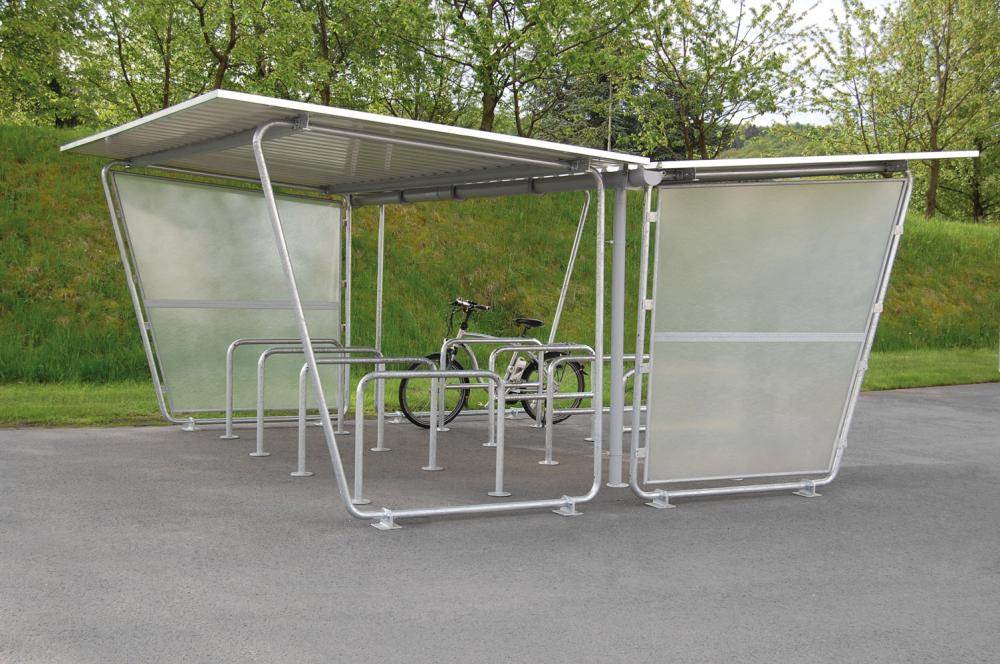 Produktbild Wsm Überdachung Siegen Seitenwand Polyester für Grundeinheit