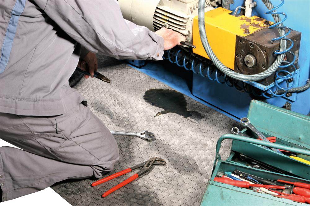 Produktbild Schoeller Sorbents Universalbinderollen verstärkt grau 40 m x 800 mm bild 5