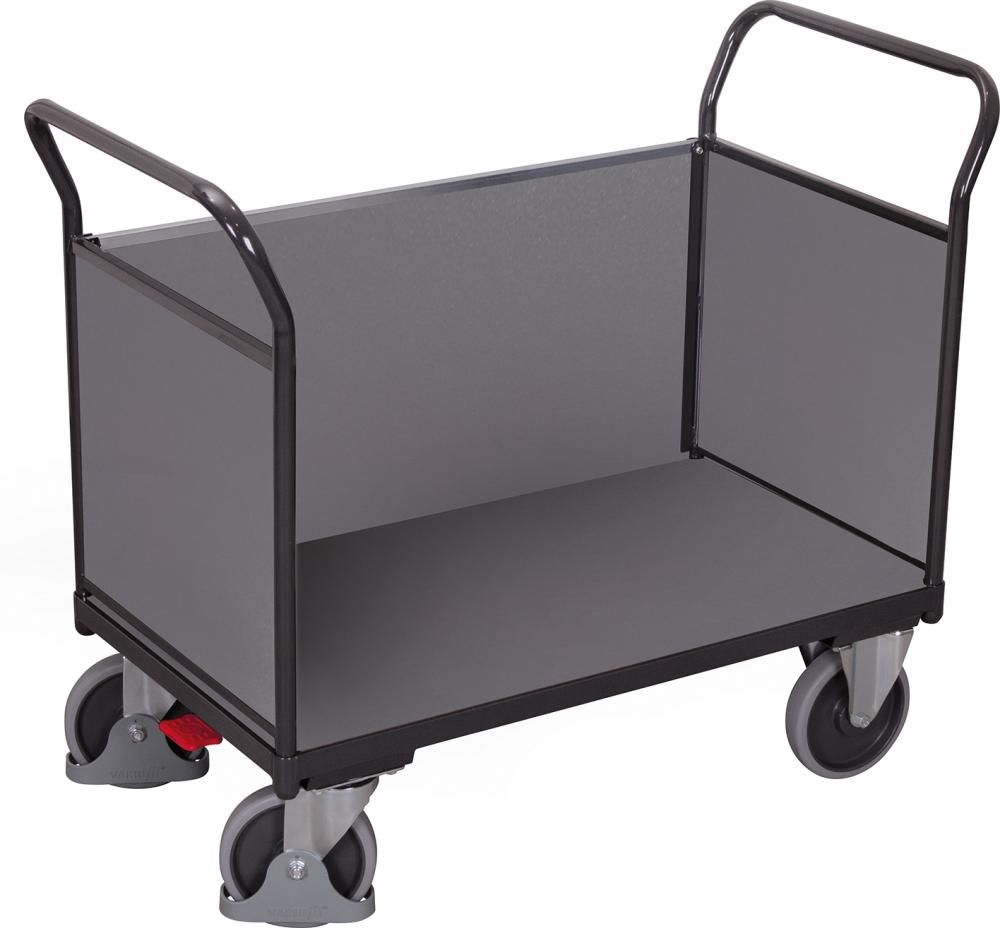 Produktbild VARIOfit Dreiwandwagen 1190 x 600 x 1015 mm sw 600.302 AG
