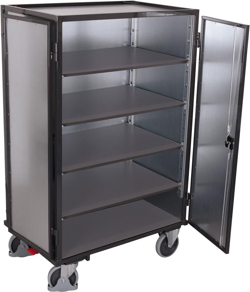 Produktbild VARIOfit Etagenwagen Doppeltüren 500 kg 1315 x 830 x 1810 mm bild 3