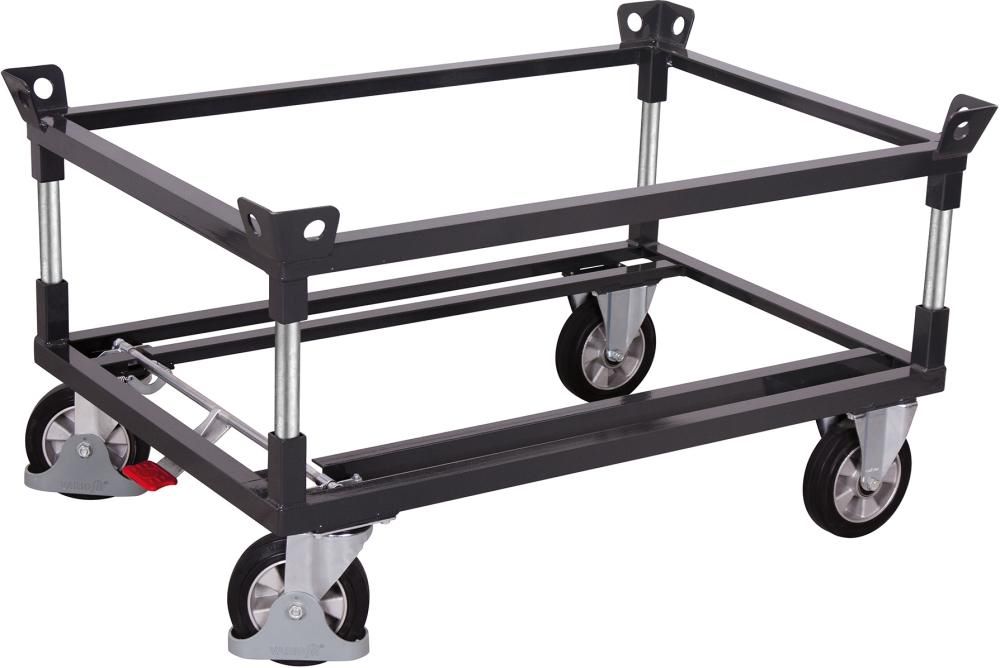 Produktbild VARIOfit Paletten Fahrgestell Doppelrahmen bis 1200 kg RAL 7016