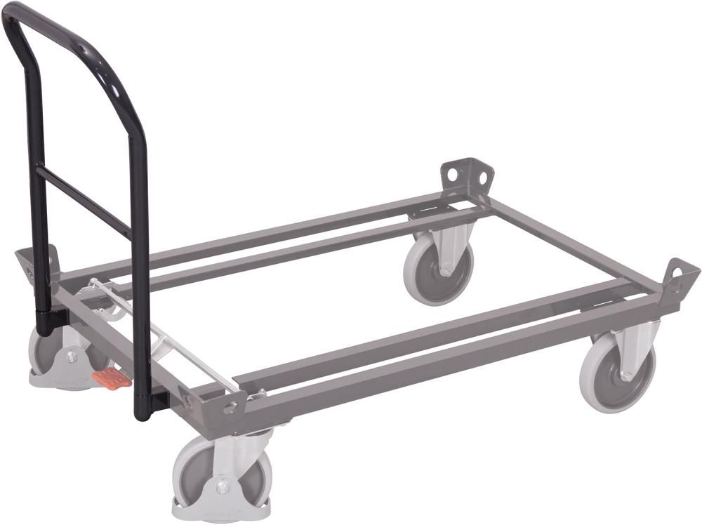 Produktbild VARIOfit Schiebebügeltransportwagen Höhe 765 mm RAL 7016