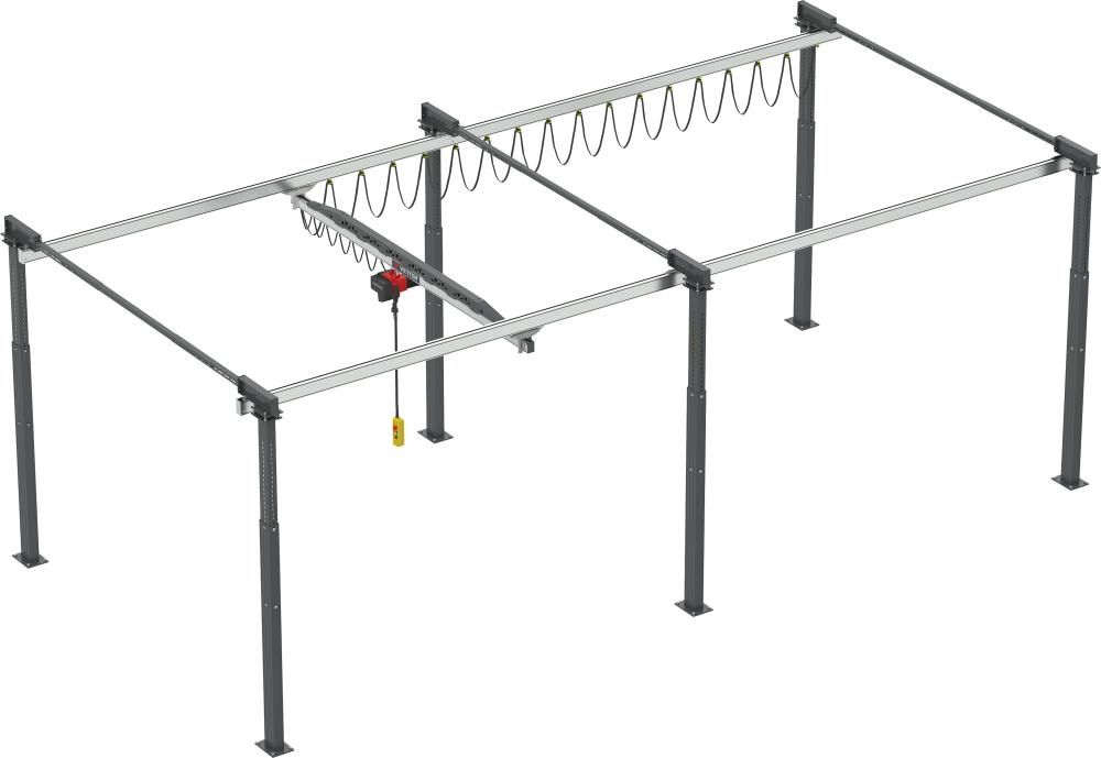 Produktbild Vetter Portalkransystem ErgoLineTF Tragkraft 500 kg Kranbahn 10000 mm