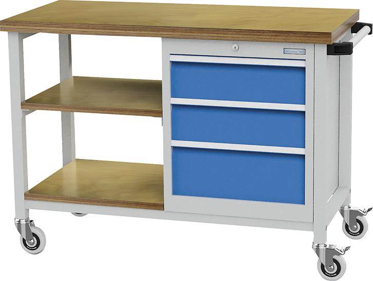 Produktbild Bedrunka+Hirth Werkbank mobil Breite 1200mm