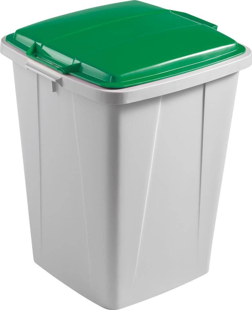 Produktbild Durable Wertstoffsammler 90 Liter mit grünem Deckel