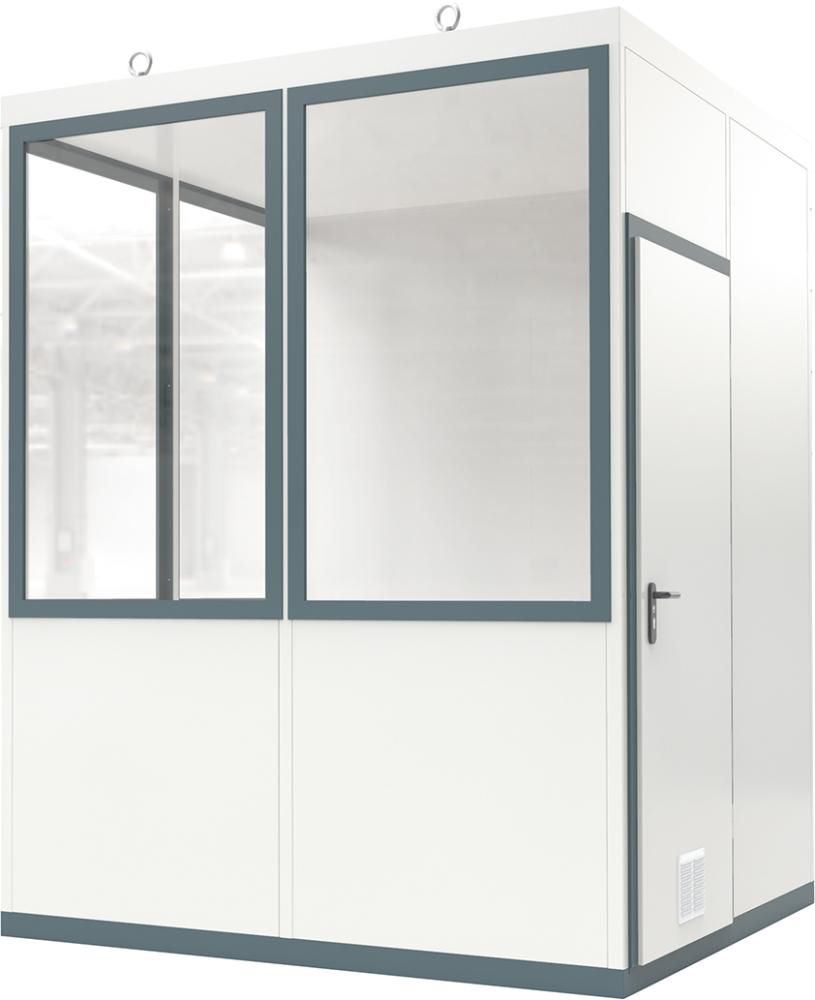 Produktbild WSM Mobiles Raumsystem für Innen B 2045 x T 2045 x H 2680 mm mit Fußboden