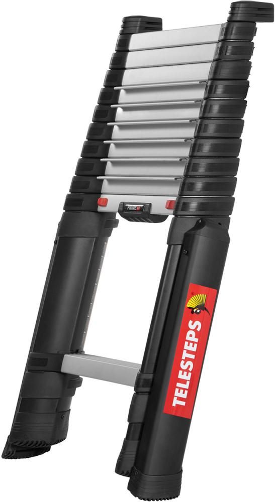 Produktbild Zarges Teleskop Anlegeleiter Länge 3,50 m Arbeitshöhe 4,30 m